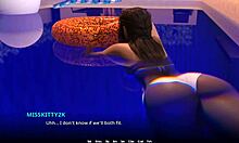 Amateur teen with sexy big butt and tits gets anal