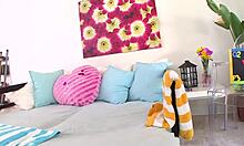 Hey, Lilly Labeau 19 yo giving big cock pov blowjob and cum facial