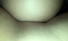 After the party, I passionately ate my Latina girlfriend's pussy, feeling intense pleasure in our interracial encounter.