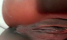 Brazilian teen with big ass gets her tasty pussy eaten before anal assfucking with black guy.