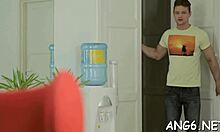 appealing sandra c gets her shaved cunt fucked hard by a guy