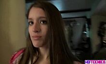 teen zarena with small 18+ tits spanks and fucks hardcore.