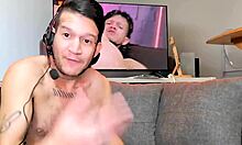 Ε, Ερασιτέχνες Γκέι Κολομβιανοί Κάνουν Bareback με Μεξικανούς σε Κοντινά Πλάνα