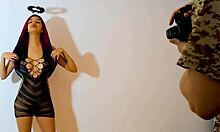 Halloween Backstage: Photographer Fucks Latina Teen in Big Ass Anal