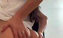 Cute Latina dances naked, showing her open ass and pussy with big ass twerking