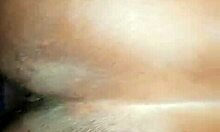 an old lover takes a huge black cock doggie style in homemade clip.