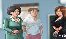 Summertimesaga Friend Eats Mature Pussy Episode 32