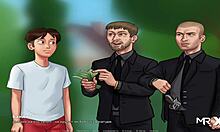 Summertimesaga Friend Eats Mature Pussy Episode 32