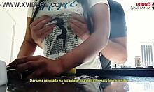 Suggestive Juliacarioca Update 85 - Hooked Up with Tanned Latina Maid Today