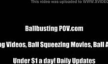 we won't stop busting your balls until you beg