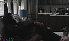 Ghostface Gets His Cock Sucked in Ebony 1 on 1