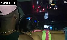 Karen oliver dando boquete no carro