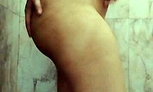 desi girl fingering in bathroom with big natural tits
