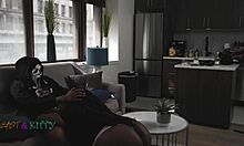 Ghostface Gets His Cock Sucked in Ebony 1 on 1