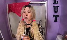 kenzie reeves gets fucked by big dildo