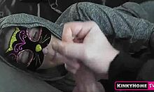 I love playing with this kinky blonde's monster cock for a facial cumshot.