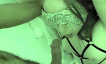 Cute Chick Deepthroats And Gags In Lingerie Bondage!