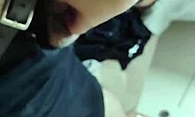 Look at this close-up of a big dick and feet!