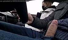 Omg, I Pull Out My Cock, So Risky in Front of This Girl in Public!