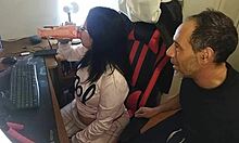 Blowjob To Monster Cock With Users Watching