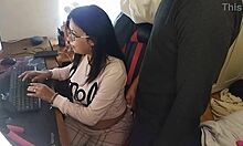 Blowjob To Monster Cock With Users Watching