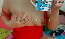 Milf shows off her big ass