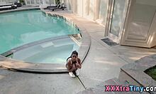 Latin Teen 18+ Slut Receives Facial