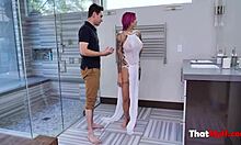 Redhead Cougar Anna Bell Peaks Craves Angry Office Sex for Stress Relief