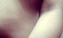 Indian girl masturbates solo in her bedroom