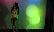 Lesbian cyber sex game turned into a live action