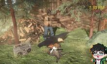 lumberjack strips in the woods logjam 12 days of yaoi s2 e9 😊