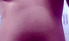 Indian girl masturbates solo in her bedroom