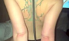 My Boyfriend Makes Me Cum With Big Ass And Tattoo While Watching Porn In Homemade Web Chat