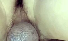 Ex-girlfriend's pussy overflows with cum in sneak shots