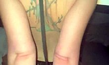 My Boyfriend Makes Me Cum With Big Ass And Tattoo While Watching Porn In Homemade Web Chat