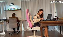 Colleague Caught Me Viewing Her Photos And We Had Fun