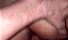 she begs for anal in the bedroom, her tight pussy gaping from the fucking