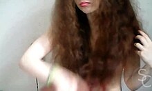 Topless petite teen plays with toys on cam, taboo pov fun 😏