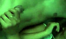 part 2 milf gives blowjob and takes cum.