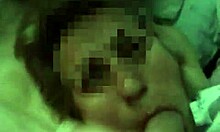 part 2 milf gives blowjob and takes cum.