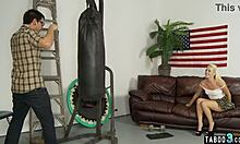 Stepbro's Strength Makes Petite Stepsister Ashley Stone's Pussy Wet