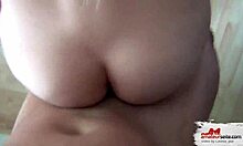 Blonde amateur niece sucks monster cock and gets creampie in hd!