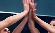 Girlsway - College Bffs Emily Willis & Ember Snow Hard Fuck To Break Their Curse Before Graduation