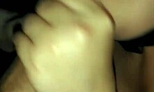 she opens wide and deepthroats that monster cock like a pro