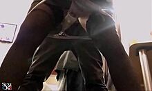 I fucked that french milf in her satin panties doggystyle