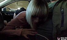 Real Teens - Short Haired Blonde's First Porn Shoot Adventure
