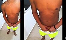 the delicious latina room mate gets fucked in doggystyle after blowjob