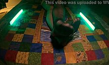 Perfect Feet Peeking Through Fishnet Pantyhose Sensually