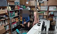 flexible teen in uniform getting wild anal in a daring group scene