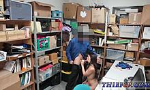 Cop, what are you doing with that teen in rough hardcore?